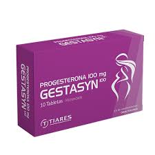 GESTASYN PROGESTERONA 100MG CAP BLANDAS ORAL/VAG X 10